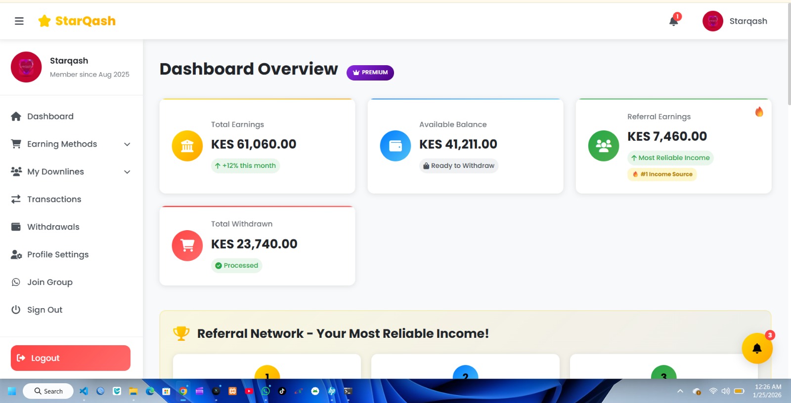 Modern Kenyan Network Marketing Platform